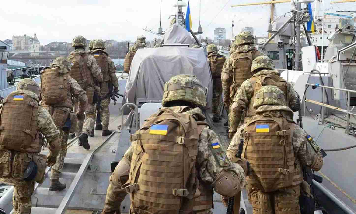 Войска нато высадились на украине